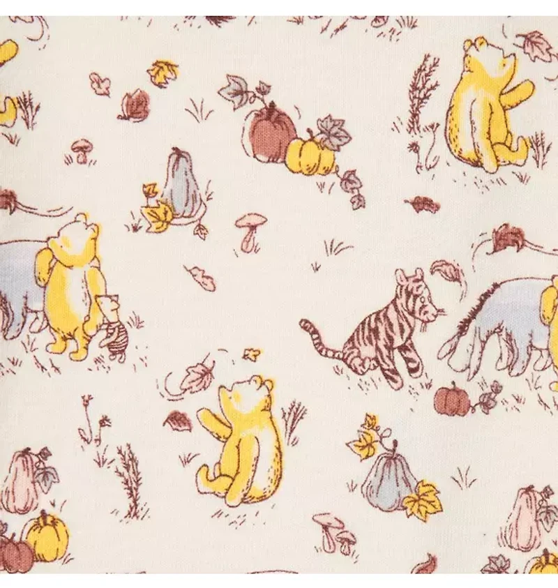 Baby Organic Cotton Disney Winnie The Pooh Footed Pajama