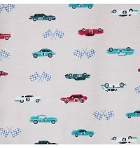 Baby Organic Cotton Racecar Footed Pajama