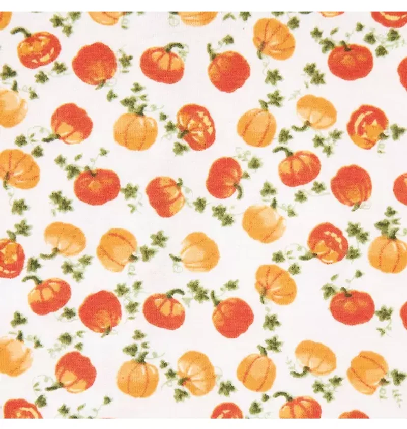Baby Organic Cotton Pumpkin Footed Pajama
