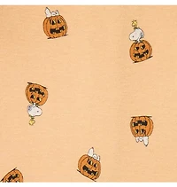 Baby Organic Cotton PEANUTS™ Pumpkin Footed Pajama