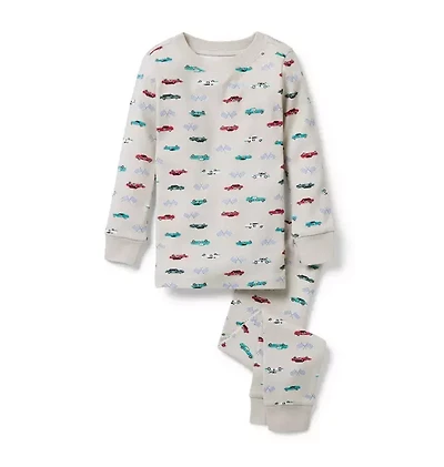 Organic Cotton Racecar Pajama