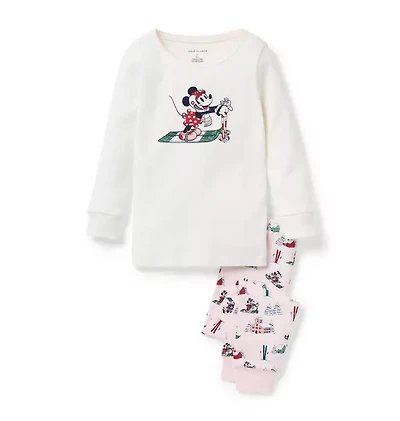 Organic Cotton Disney Minnie Mouse Ski Pajama