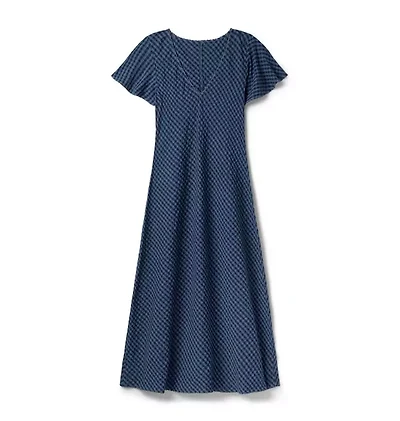 HATCH X Janie and Jack Women’s Gingham Dress