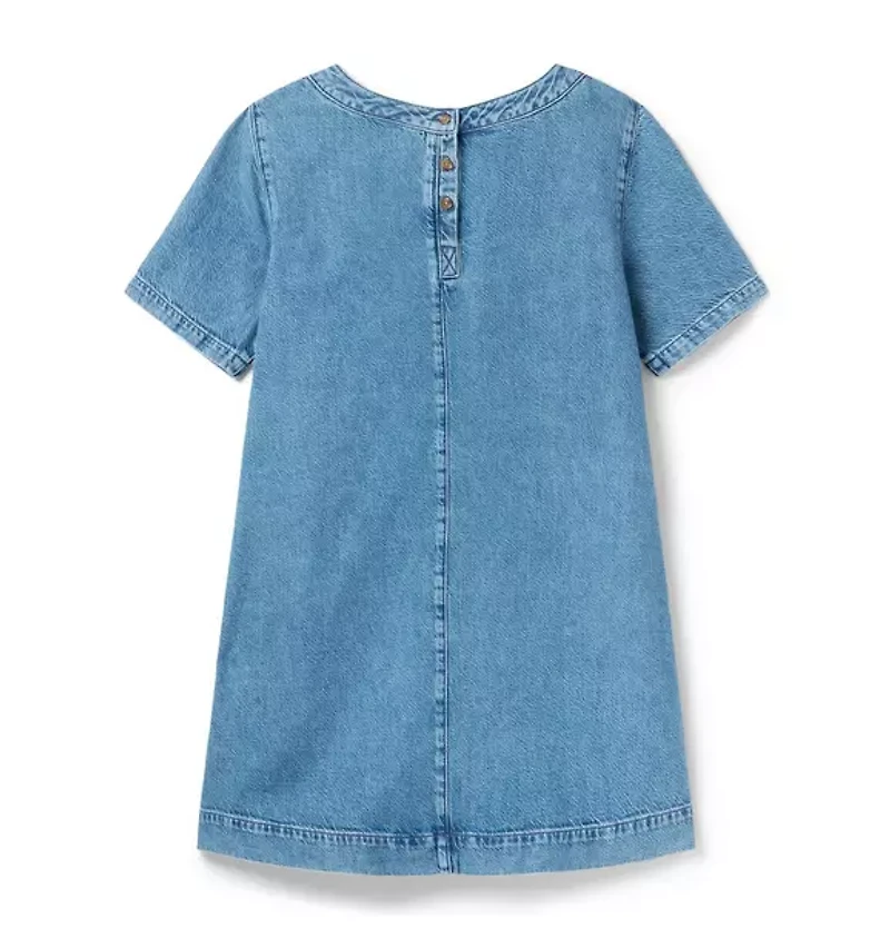 HATCH X Janie and Jack Women’s Denim Dress