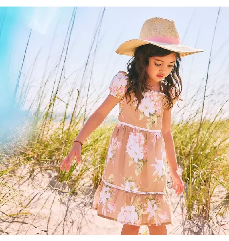 Floral Puff Sleeve Dress