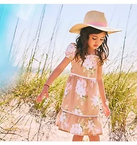 Floral Puff Sleeve Dress