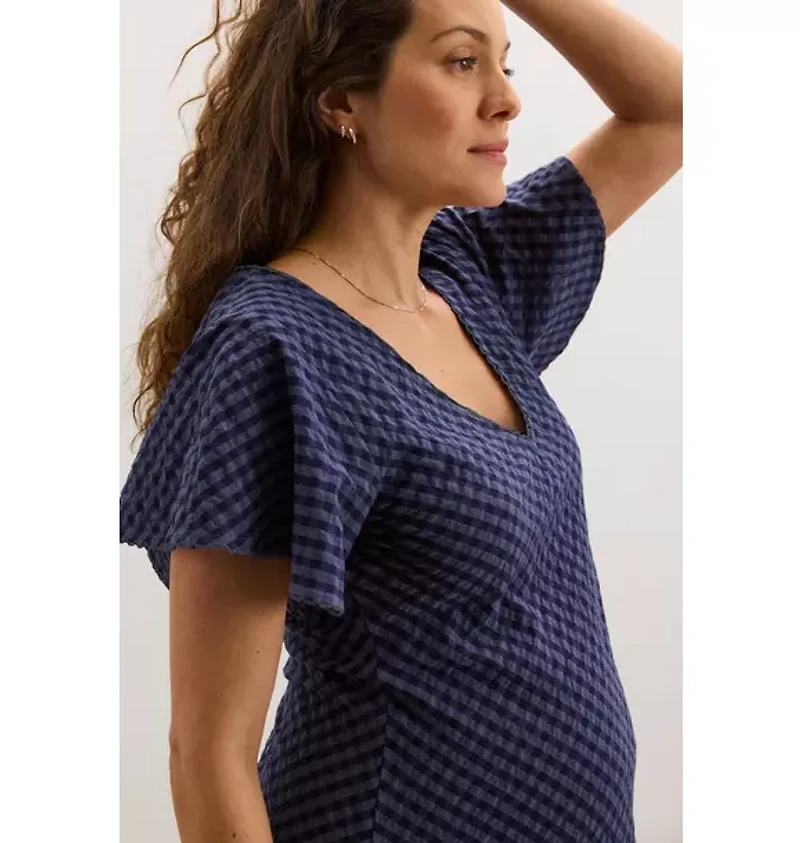 HATCH X Janie and Jack Women’s Gingham Dress