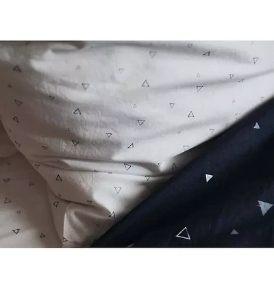 Organic Cosmic Triangles Fitted Sheet