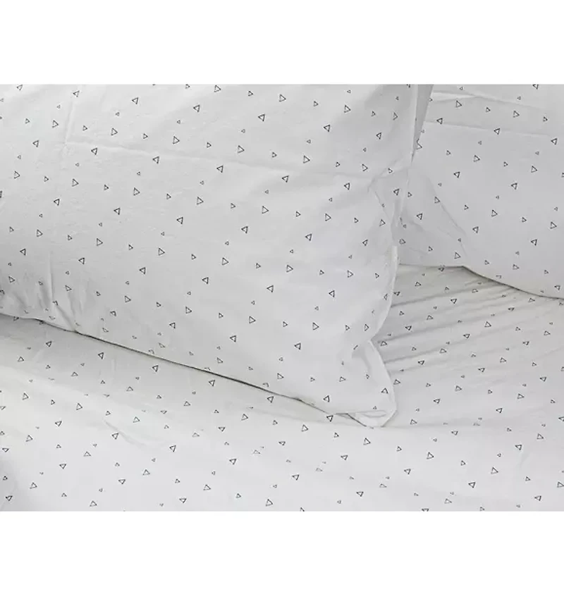Organic Cosmic Triangles Fitted Sheet