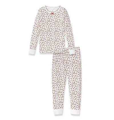 Kids Pima Snug Fit Pajama Cherry Orchard