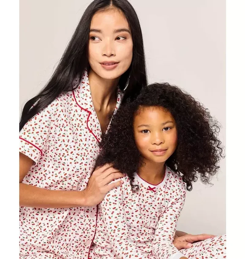 Kids Pima Snug Fit Pajama Cherry Orchard