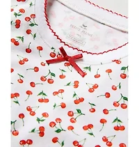 Kid's Pima Snug Fit Short Set Cherry Orchard