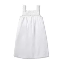 Girl's Twill Esme Nightgown White