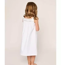 Girl's Twill Esme Nightgown White