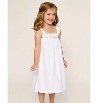 Girl's Twill Esme Nightgown White