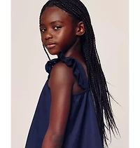 Girl's Twill Clara Short Set Navy