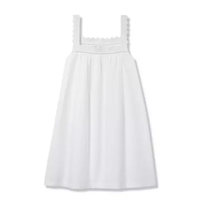 Women's Twill Esme Nightgown White