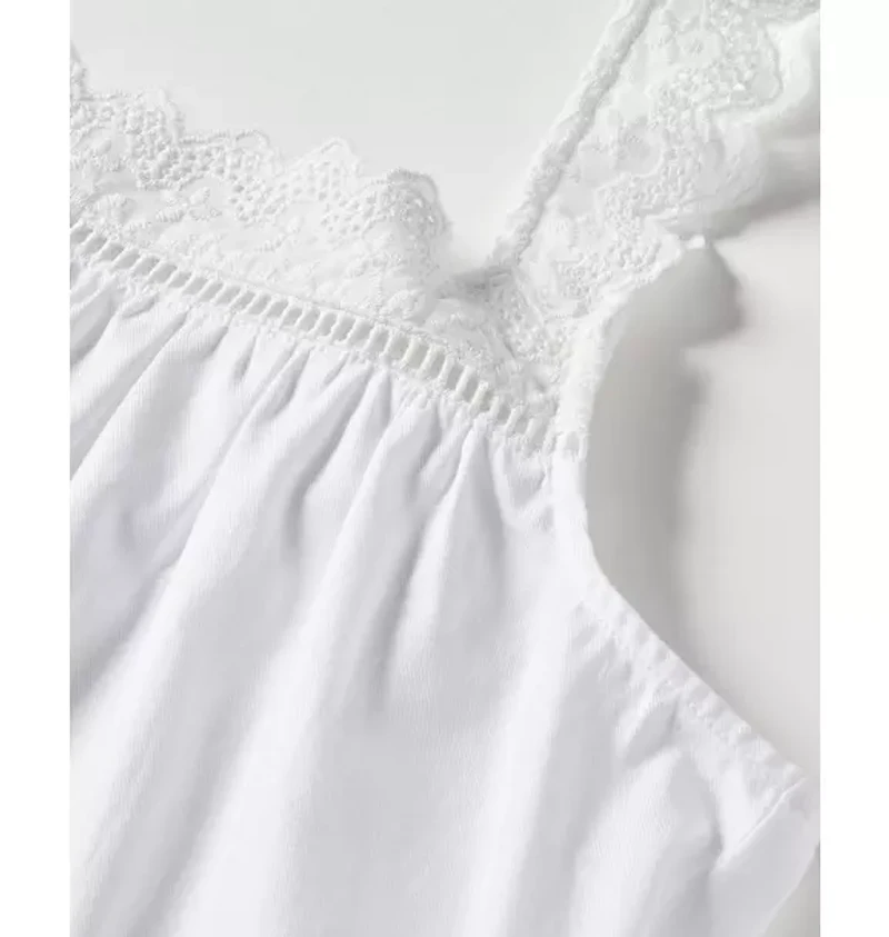 Women's Twill Esme Nightgown White