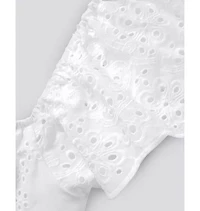 Women's Twill Ava Nightgown White