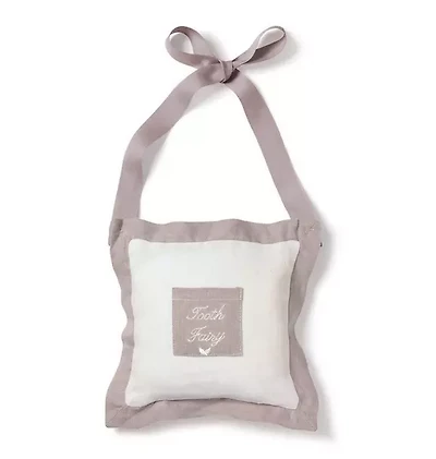 Tooth Fairy Pillow in Grey