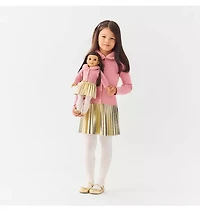 American Girl® x Janie and Jack Pleated Party Skirt
