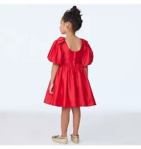 The Satin Holiday Dress