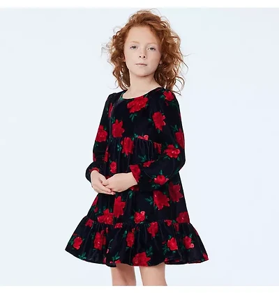 The Velvet Rose Dress