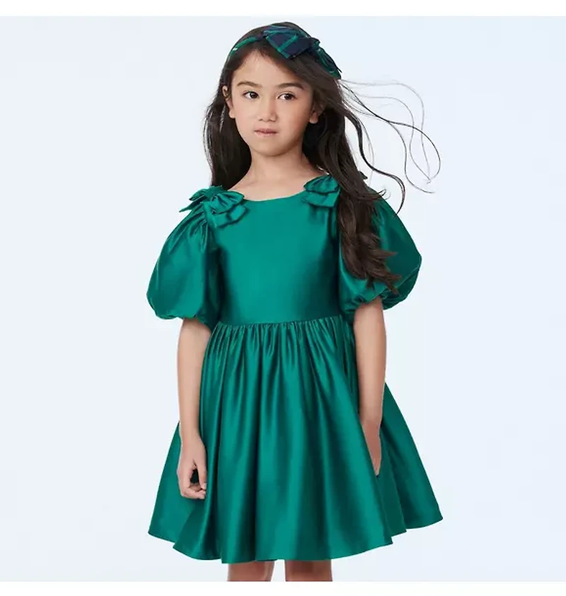 The Satin Holiday Dress