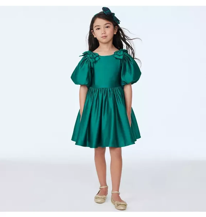 The Satin Holiday Dress