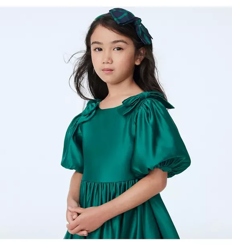 The Satin Holiday Dress