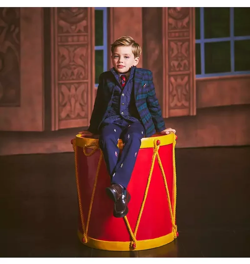 The Embroidered Nutcracker Dog Pant