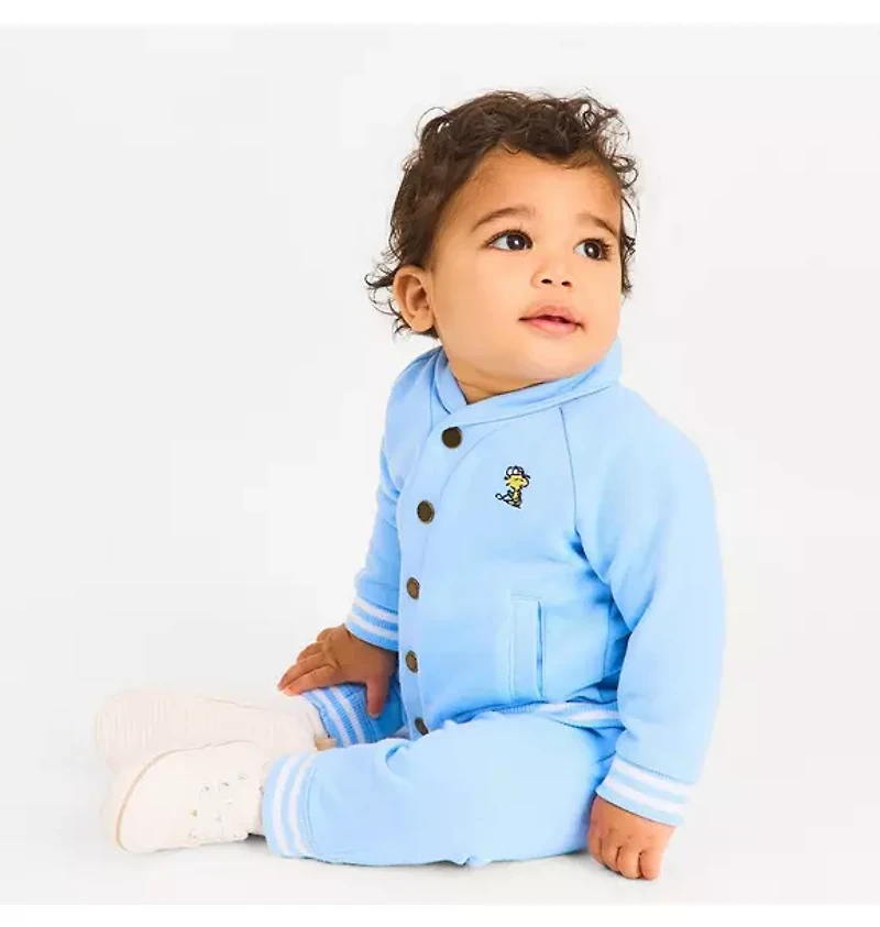PEANUTS™ Woodstock Golf Baby Cardigan
