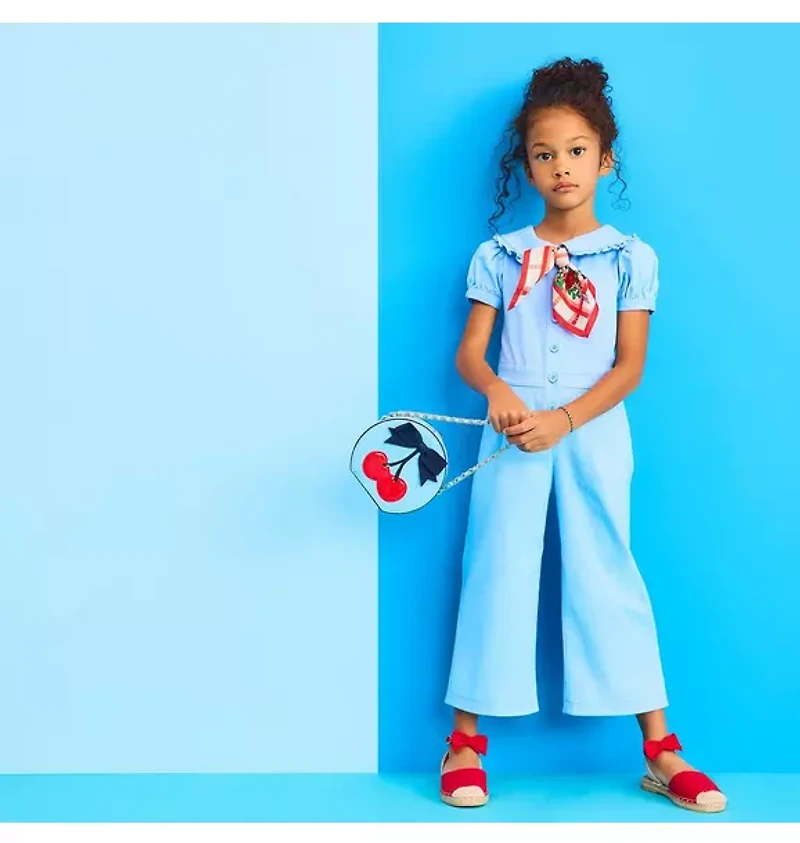 Ruffle Collar Jumpsuit