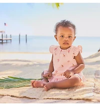 Baby Giraffe Floral Matching Set
