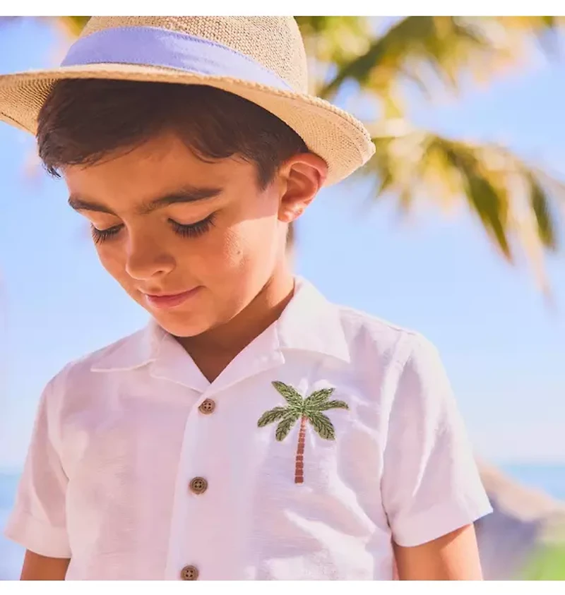 The Embroidered Cabana Shirt