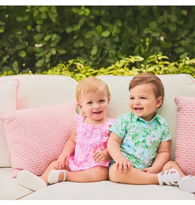 Lilly Pulitzer x Janie and Jack Lavi Baby Romper