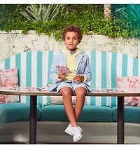 Tattersall Linen Blazer