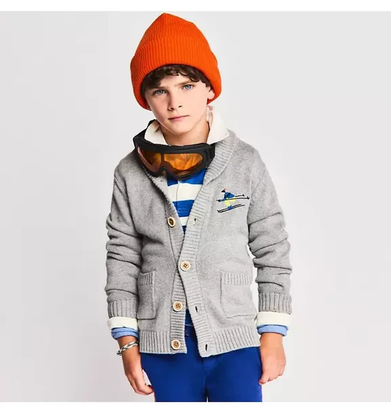 Gray Malin x Janie and Jack Ski Cardigan