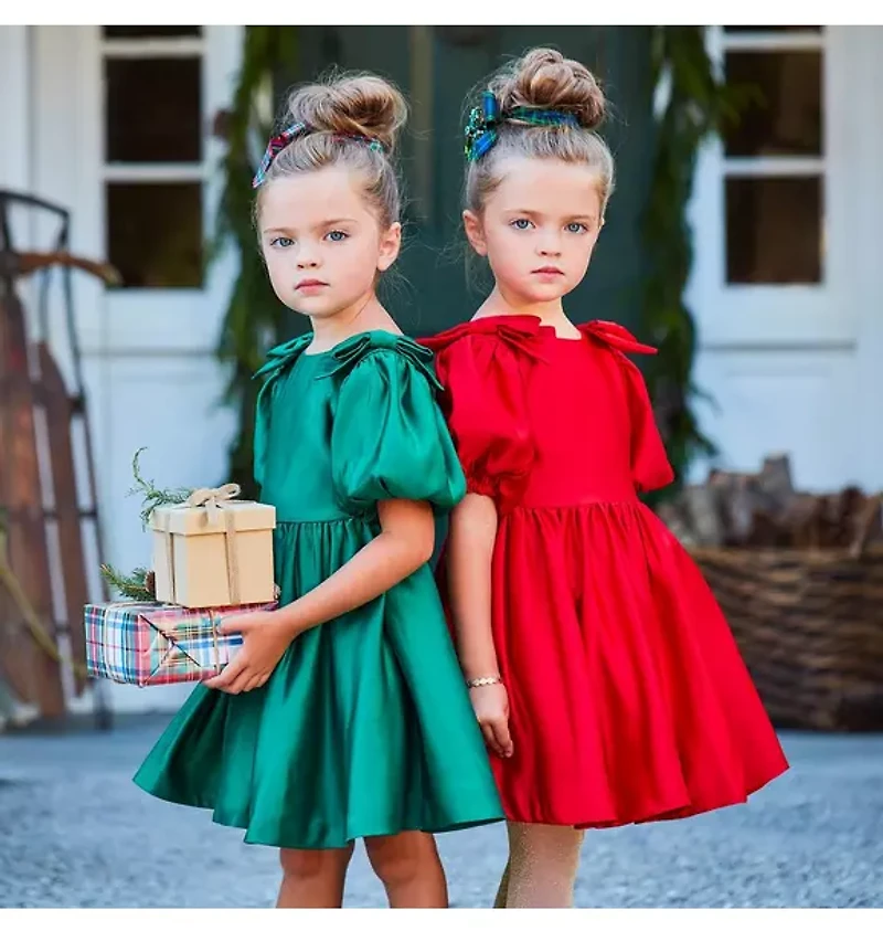 The Satin Holiday Dress