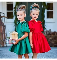 The Satin Holiday Dress
