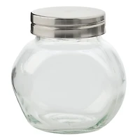 Trudeau Marshall Spice Jar, 210ml, Glass, Stainless Steel Sugar or Spice Shaker