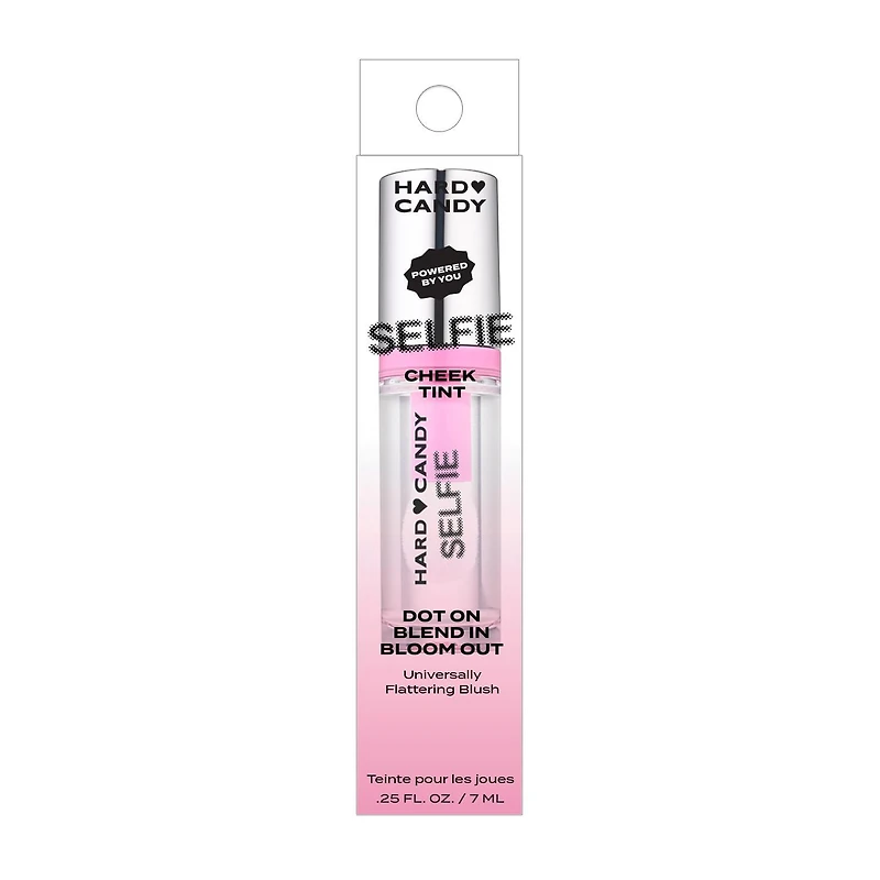 Hard Candy Selfie Cheek Tint, Universally Flattering Blush, Clear