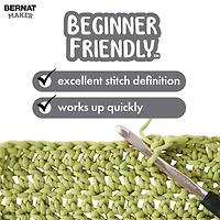 Bernat® Maker™ #5 Bulky Cotton Yarn, 8.8oz/250g 317 Yards
