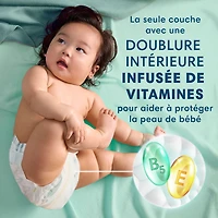 Pampers Pure Baby Diapers, Size 6 (35+ lbs), 42, Up to 100% Leakproof, Premium Hypoallergenic Soft Diapers
