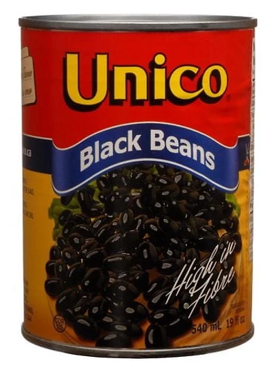 Unico Haricots Noirs en Conserve