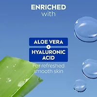 NIVEA Refreshing Day Cream, 24H Moisture for Normal Skin, 50ml, Face Moisturizer with Hyaluronic acid