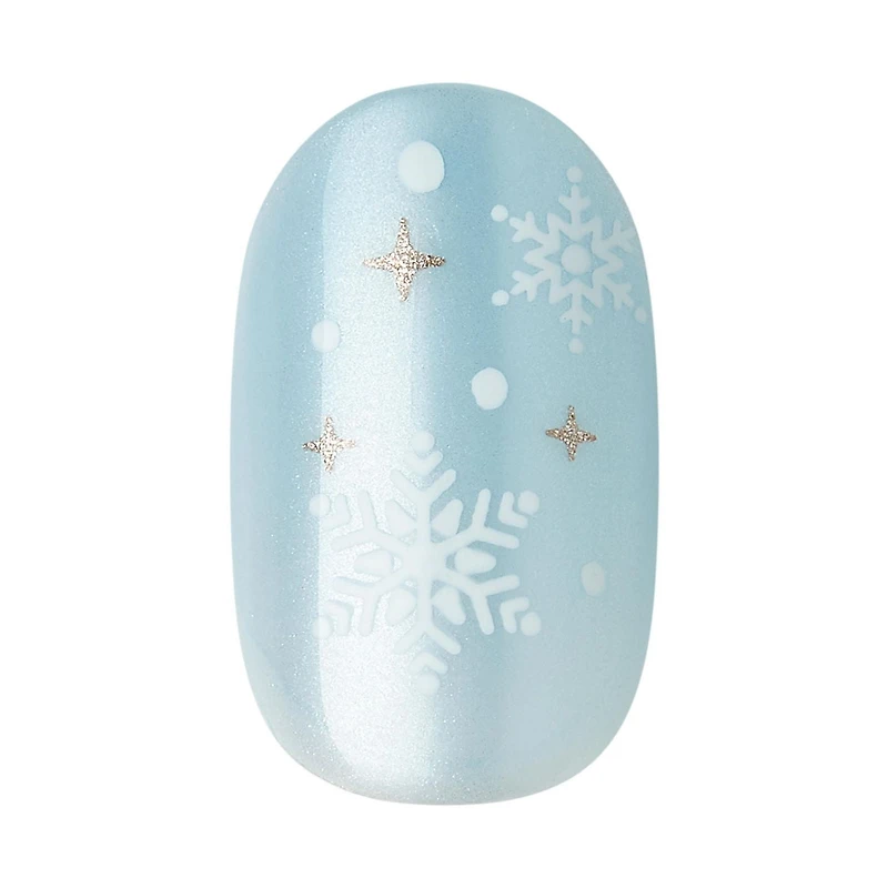imPRESS Holiday Ongles Autocollants - Longueur Courte - Forme Ballerine