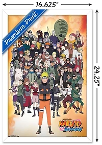 Naruto Shippuden - Group Wall Poster, 22.375" x 34"