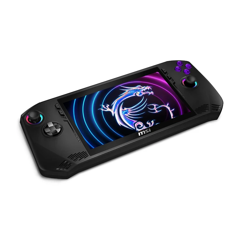 MSI Claw A1M-046CA 7" FHD 120Hz Handheld Mini-PC Intel® Core™ Ultra 5-135H 16GB LPDDR5 512GB NVMe SSD Windows 11