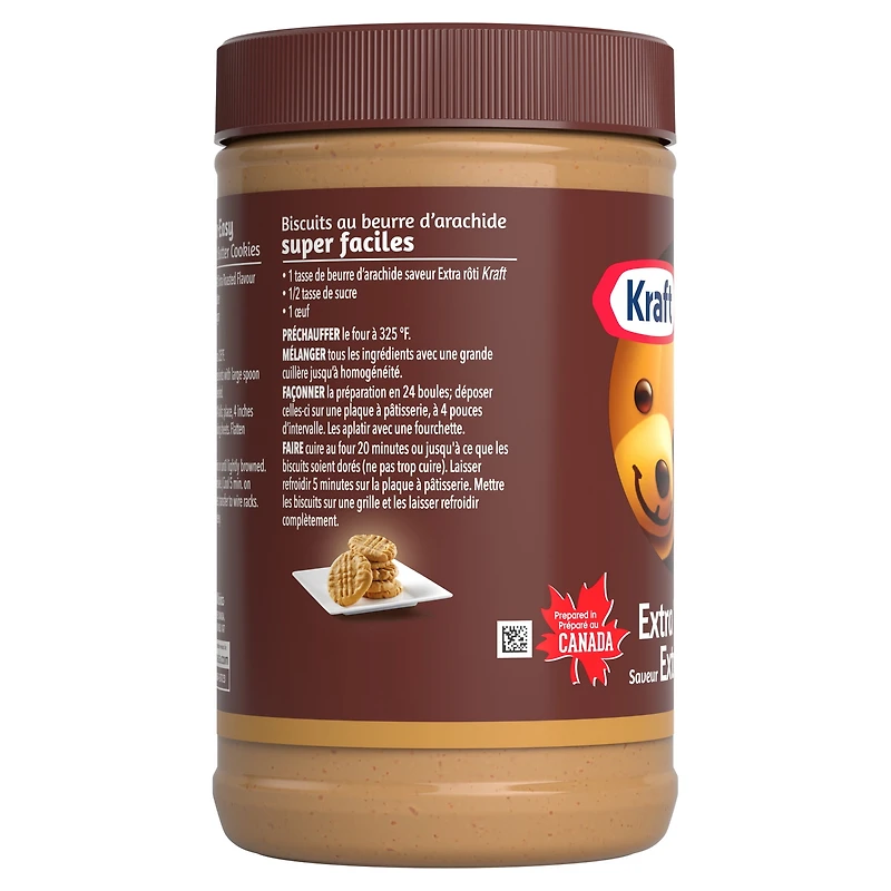 Kraft Extra Roasted Flavour Peanut Butter, 1 kg Jar